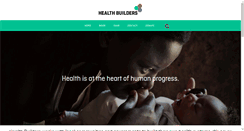 Desktop Screenshot of healthbuilders.org